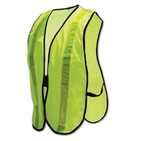 Magid Lime Yellow Polyester HighVisibility Vest CRV5430